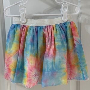 Wink Rainbow Tie-Dye Kids Skirt